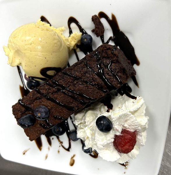 Kremowe brownie Kremowe brownie z lodami